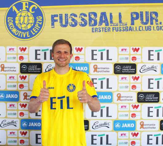 Nicky Adler - 1. FC Lok Leipzig - Fußball Regionalliga Nordost - FC Erzgebirge Aue - Foto: 1. FC Lok Leipzig