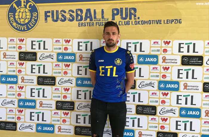 Lovro Sindik - 1. FC Lok Leipzig - Fußball Regionalliga - Foto: 1. FC Lok Leipzig