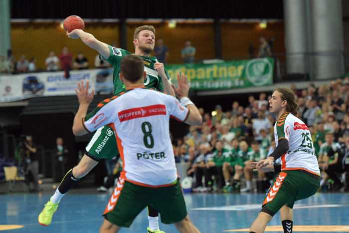 SC DHfK Leipzig vs. HSG Wetzlar - Handball Bundesliga - Foto: Rainer Justen