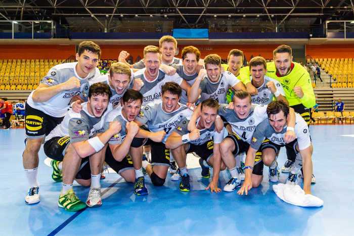 Handball DHB: Celje, Slowenien 25. Juli 2018 - EHF U20 EM 2018 - Hauptrunde - Serbien vs. Deutschland - Foto: Marco Wolf/DHB Handball DHB: Celje, Slowenien 25. Juli 2018 - EHF U20 EM 2018 - Hauptrunde - Serbien vs. Deutschland - Foto: Marco Wolf/DHB