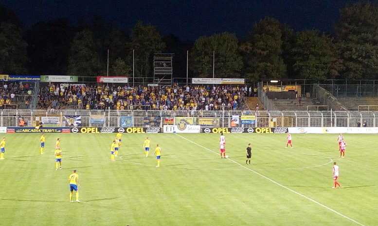 1. FC Lok Leipzig vs. FC Rot-Weiß Erfurt. Fußball Regionalliga. Bruno-Plache-Stadion am 12.09.2018 - Foto: SPORT4FINAL