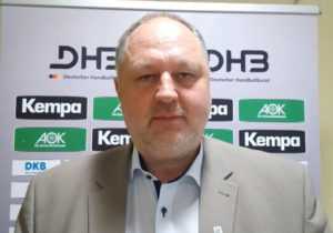 Andreas Michelmann, DHB-Präsident, anlässlich des Länderspiels der Frauen zwischen Deutschland und Russland in Dessau-Roßlau - Foto: SPORT4FINAL