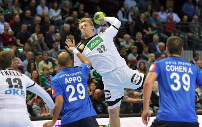 Franz Semper - Handball Länderspiel Deutschland vs. Israel in Wetzlar am 24.10.2018 - Foto: Rainer Justen