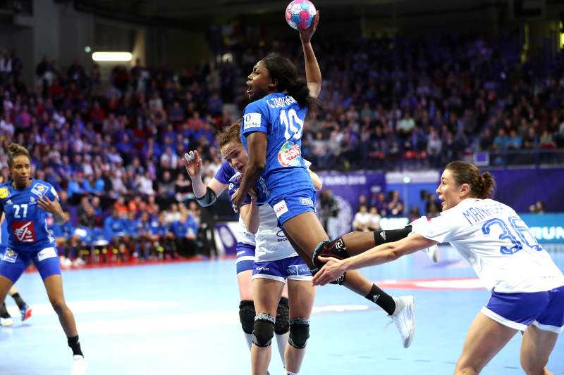Handball EM 2018 - Grace Zaadi Deuna - Frankreich vs. Russland - Copyright: FFHandball / S. Pillaud