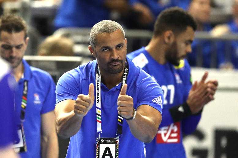 Handball WM 2019 - Didier Dinart - Frankreich vs. Island - Copyright: FFHandball / S. Pillaud