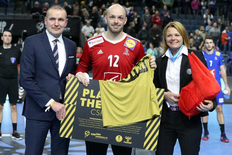 Handball WM 2019 - Vincent Gerard - Frankreich vs. Island - Copyright: FFHandball / S. Pillaud Handball WM 2019 - Vincent Gerard - Frankreich vs. Island - Copyright: FFHandball / S. Pillaud