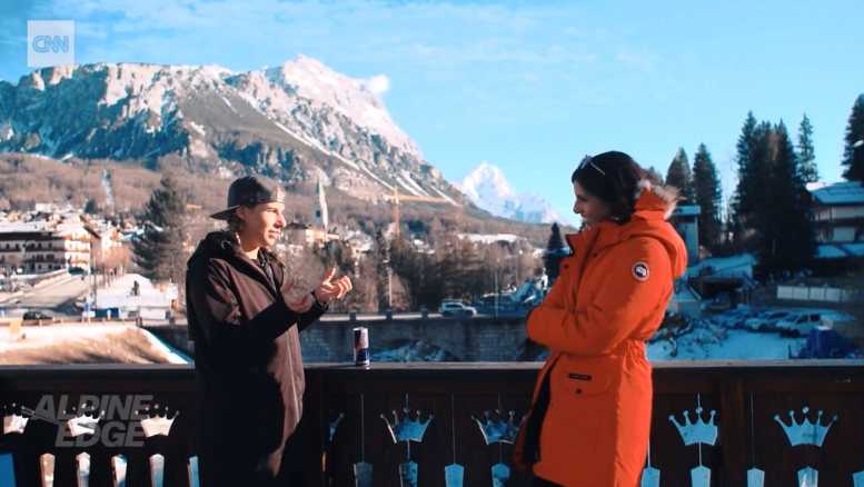 Ester Ledecka im CNN Interview - Foto: CNN Alpine Edge