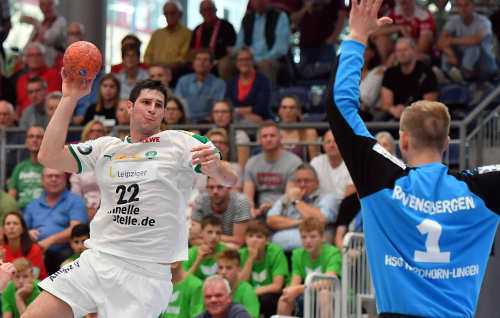 DHB Pokal - HSG Nordhorn-Lingen vs. SC DHfK Leipzig - Marko Mamic - Foto: Rainer Justen