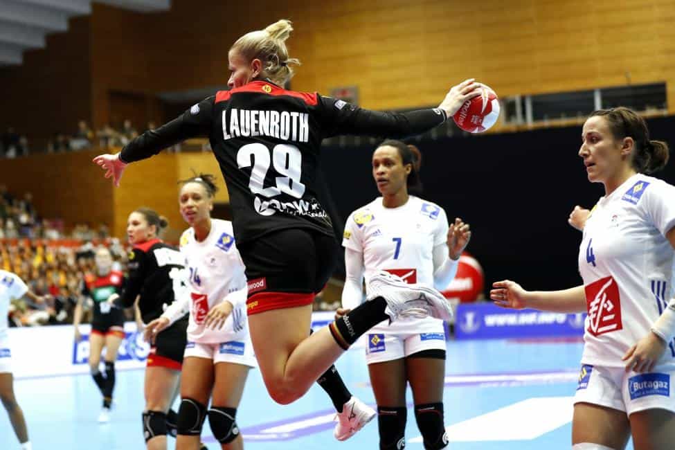 Handball WM 2019 - Deutschland vs. Frankreich - Antje Lauenroth - Copyright: IHF Handball WM 2019 - Deutschland vs. Frankreich - Antje Lauenroth - Copyright: IHF