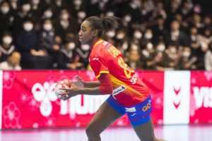 Handball WM 2019 - Alexandrina Cabral - Spanien vs. Montenegro - Copyright: IHF