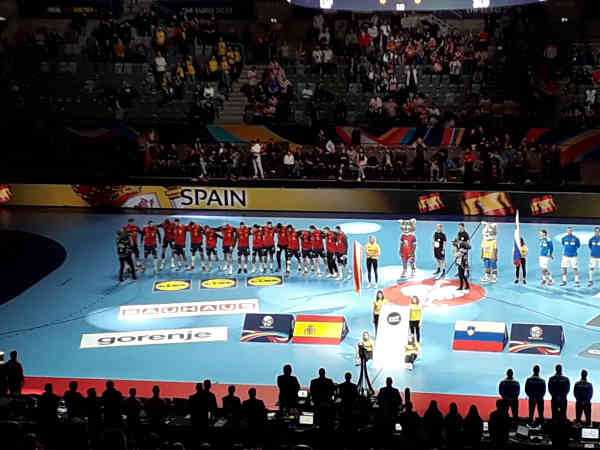 Handball EM 2020 - Team Spanien vs Slowenien - Copyright: SPORT4FINAL