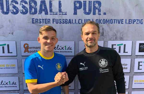 Damir Mehmedovic und Almedin Civa - Foto: 1. FC Lok Leipzig