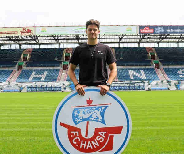 Luis Klatte - FC Hansa Rostock - Foto: © F.C. Hansa Rostock
