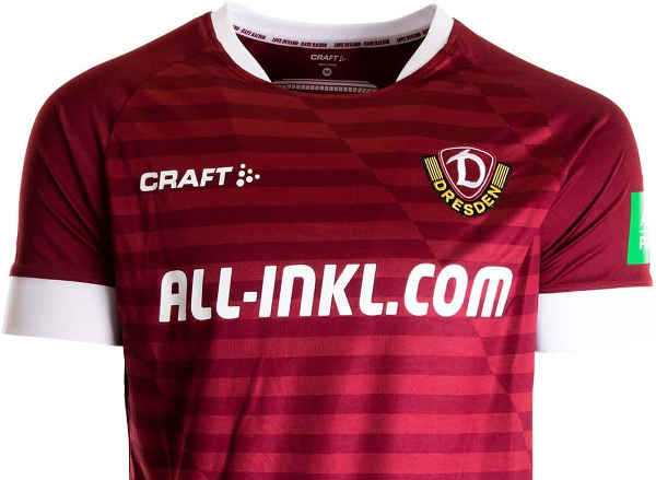 Dynamo Dresden - Auswärts-Trikot Fußball 3. Liga - Saison 2020-2021 - Foto: SGD / Grafik