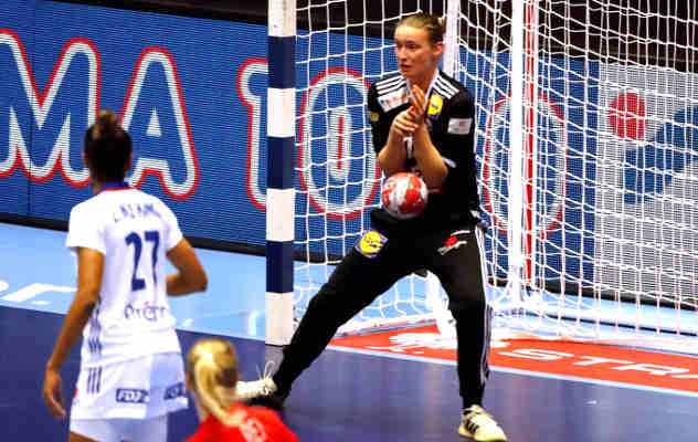 Handball EM 2020 Frauen - Amandine Leynaud - Frankreich vs. Dänemark - Copyright: FFHANDBALL-S.PILLAUD
