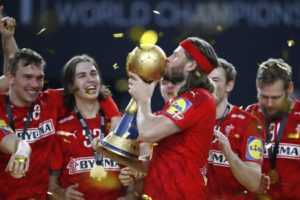 Handball WM 2021 Ägypten Abschlussfeier - Dänemark Weltmeister - Mikkel Hansen - Copyright: © IHF / Egypt 2021