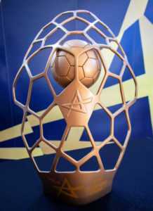 Handball DELO EHF Champions League Trophäe - Copyright: EHF Media