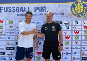Fußball Regionalliga Nordost - Theo Ogbidi - Foto: 1. FC Lok Leipzig
