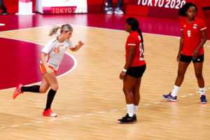 Olympia Tokio 2020 - Handball Team Niederlande - Angela Malestein - Copyright: Orangepictures