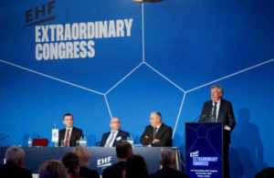 Handball EM - EHF EURO 2026 und 2028 - 14. Außerordentlicher EHF-Kongress in Wien - Foto: EHF/kolektiffimages