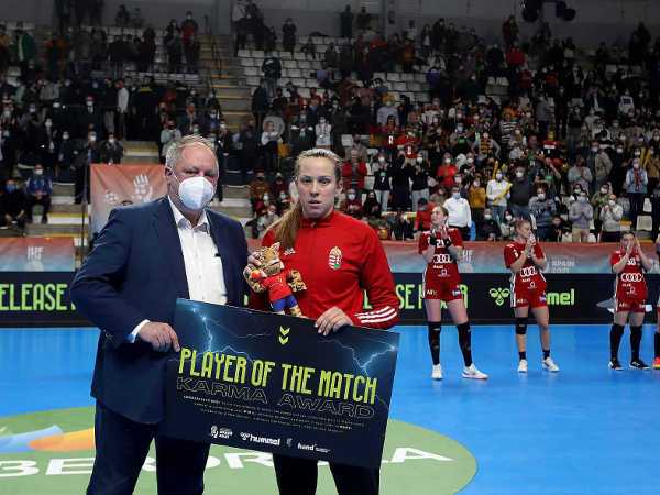 Handball WM 2021 - Deutschland vs. Ungarn - Blanka Biro - Copyright: Königlicher Spanischer Handballverband / RFEBM - J. Navarro Handball WM 2021 - Deutschland vs. Ungarn - Blanka Biro - Copyright: Königlicher Spanischer Handballverband / RFEBM - J. Navarro