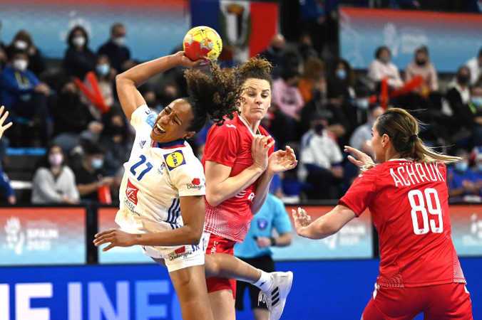 Handball WM 2021 - Frankreich vs. Polen - Copyright: Königlicher Spanischer Handballverband / RFEBM - T. Torrillas Handball WM 2021 - Frankreich vs. Polen - Copyright: Königlicher Spanischer Handballverband / RFEBM - T. Torrillas