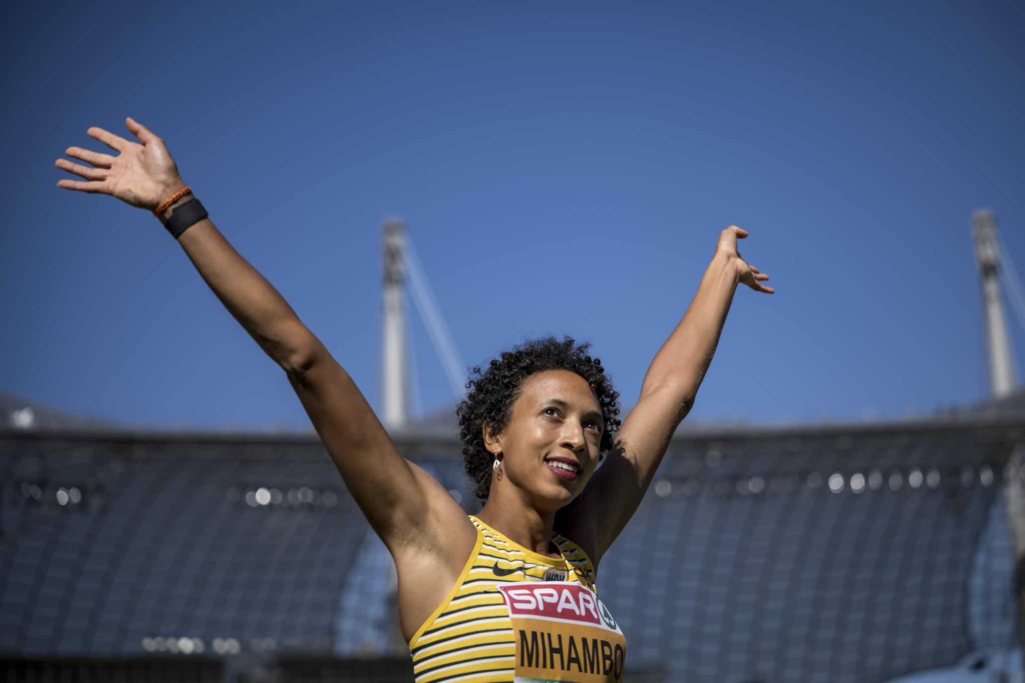 European Athletics Championships München 2022 Olympiastadion - Malaika Mihambo - Leichtathletik EM - Copyright: @Munich2022 / Daniel Kopatsch