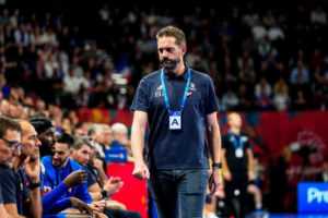 Handball WM 2023 - Guillaume Gille - Frankreich - im Bild: EHF EURO 2024 Qualifikation Frankreich vs Lettland am 13. Oktober 2022 - Copyright: ©FFHandball__ICON_SPORT