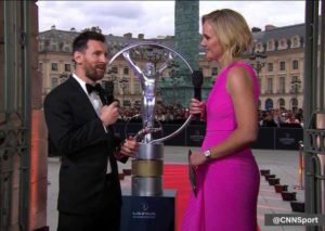 Lionel Messi im CNN Sport Interview - Copyright: CNN Sport