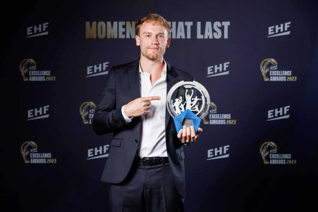 Handball EHF Excellence Awards 2023 Simon Pytlick - Copyright: EHF / kolektiff Handball EHF Excellence Awards 2023 Simon Pytlick - Copyright: EHF / kolektiff