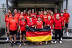 Para Leichtathletik WM 2023 Paris - Deutschland Team - 18.07.2023 - Copyright: Förderverein Para Leichtathletik / Kevin Voigt