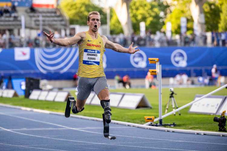 Para Leichtathletik WM 2023 Paris - Johannes Floors - Deutschland - 17.07.2023 - Copyright: Förderverein Para Leichtathletik / Kevin Voigt Para Leichtathletik WM 2023 Paris - Johannes Floors - Deutschland - 17.07.2023 - Copyright: Förderverein Para Leichtathletik / Kevin Voigt