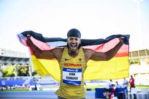 Para Leichtathletik WM 2023 Paris Leon Schäfer - Deutschland - 10.07.2023 - Weitsprung Finale T63 der Männer - Copyright: Förderverein Para Leichtathletik / Tom Weller Para Leichtathletik WM 2023 Paris Leon Schäfer - Deutschland - 10.07.2023 - Weitsprung Finale T63 der Männer - Copyright: Förderverein Para Leichtathletik / Tom Weller