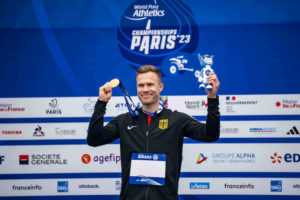 Para Leichtathletik WM 2023 Paris - Markus Rehm mit Gold - Deutschland - 14.07.2023 - Copyright: Förderverein Para Leichtathletik / Kevin Voigt