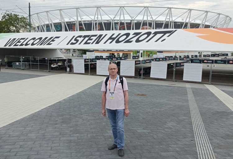 Leichtathletik WM 2023 - Frank Zepp SPORT4FINAL vor dem WM-Stadion - Copyright: SPORT4FINAL Leichtathletik WM 2023 - Frank Zepp SPORT4FINAL vor dem WM-Stadion - Copyright: SPORT4FINAL