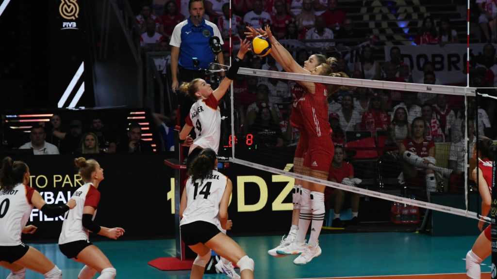 Volleyball Olympia Qualifikation - Deutschland unterlag Polen - Copyright: DVV/Lea Becker Volleyball Olympia Qualifikation - Deutschland unterlag Polen - Copyright: DVV/Lea Becker