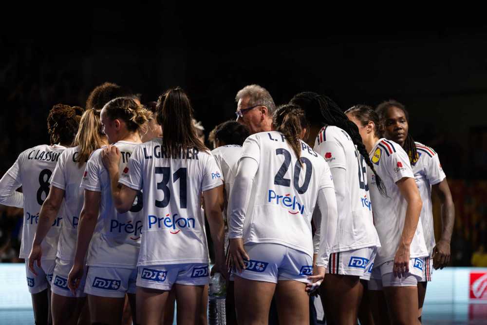 Handball WM 2023 Frauen - Team Equipe Tricolore - Copyright: ©FFHandball Handball WM 2023 Frauen - Team Equipe Tricolore - Copyright: ©FFHandball