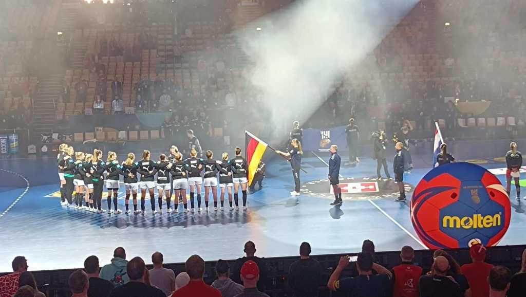 Handball WM 2023 Frauen - Deutschland vs. Niederlande in Herning - Copyright: Privat Handball WM 2023 Frauen - Deutschland vs. Niederlande in Herning - Copyright: Privat