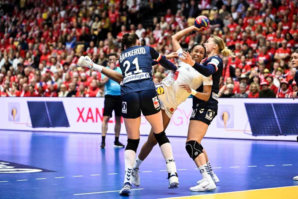 Handball WM 2023 Frauen Finale - Frankreich vs. Norwegen am 17.12.2023 in Herning - Copyright: ©FFHandball__Icon_Sport