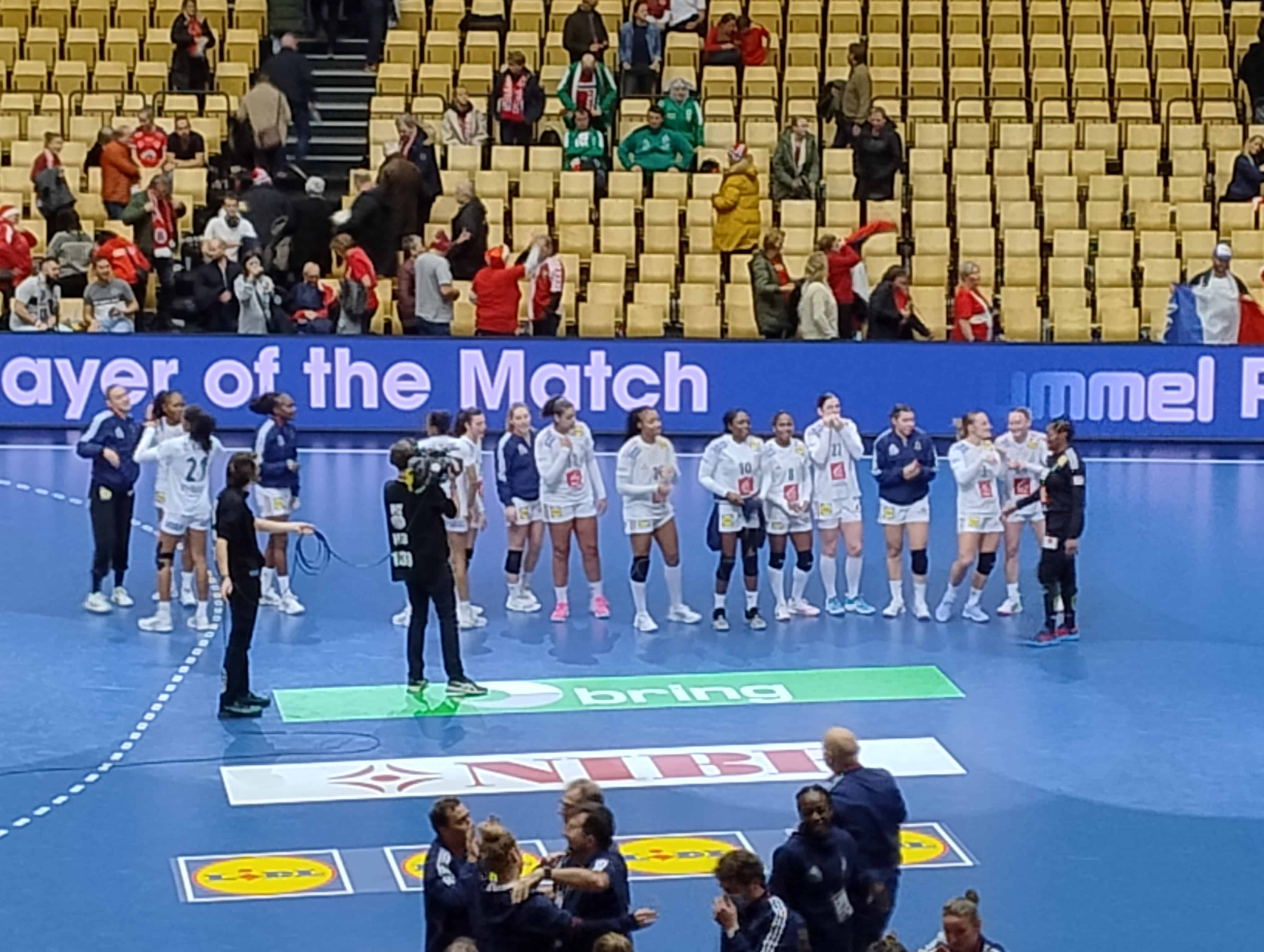 Handball WM 2023 Frauen - Frankreich (im Bild) vs. Schweden in Herning - Copyright: SPORT4FINAL