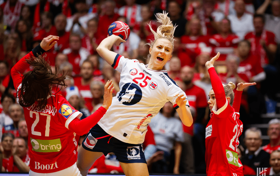 Handball WM 2023 Frauen - Henny Reistad - Dänemark vs. Norwegen am 15.12.2023 in Herning - Copyright: © IHF Handball WM 2023 Frauen - Henny Reistad - Dänemark vs. Norwegen am 15.12.2023 in Herning - Copyright: © IHF