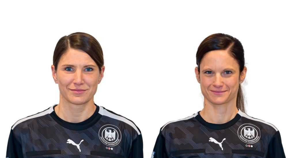 Handball WM 2023 Frauen - Maike Merz (re.) und Tanja Kuttler - Copyright: Marco Wolf / DHB Handball WM 2023 Frauen - Maike Merz (re.) und Tanja Kuttler - Copyright: Marco Wolf / DHB
