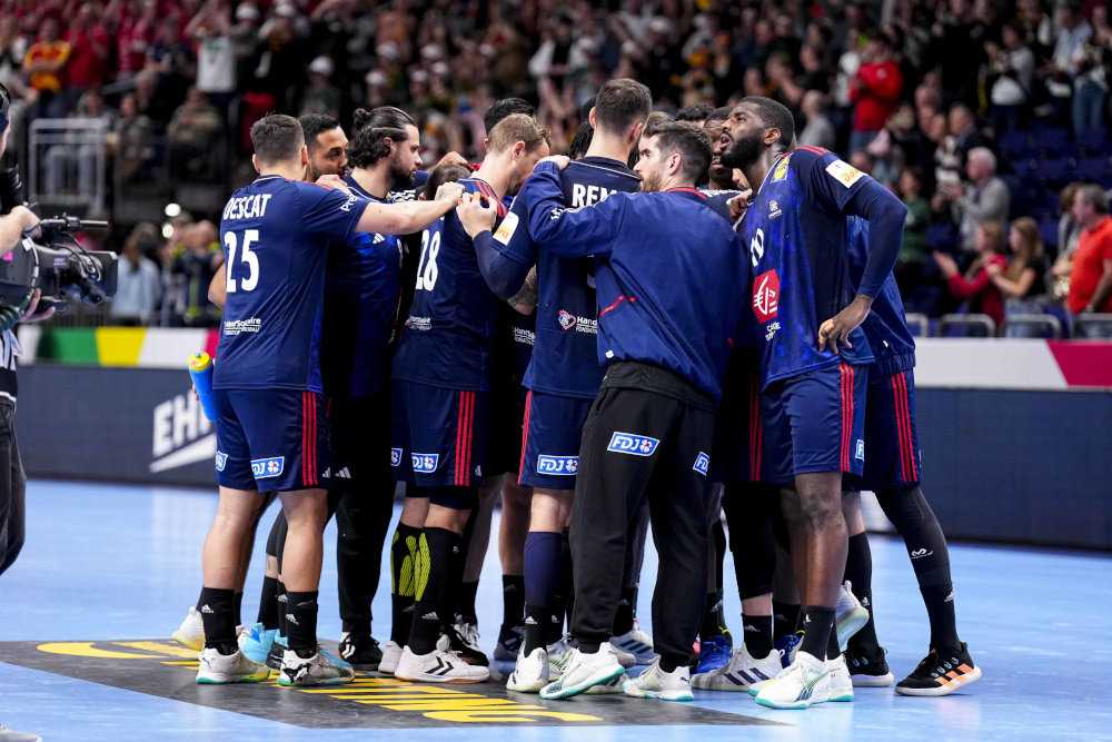 Handball EM 2024 Live EHF EURO - Frankreich (im Bild) vs. Schweiz - Copyright: FFHANDBALL_ICONSPORTS Handball EM 2024 Live EHF EURO - Frankreich (im Bild) vs. Schweiz - Copyright: FFHANDBALL_ICONSPORTS