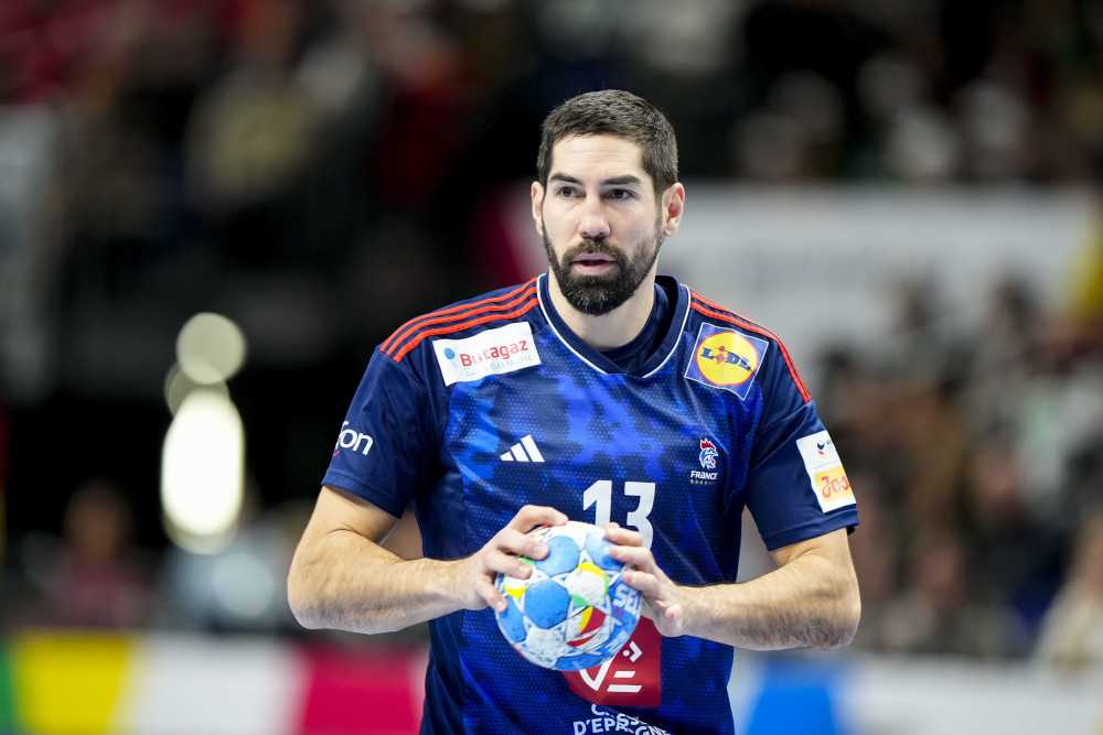 Handball EM 2024 Live EHF EURO - Nikola Karabatic - Frankreich vs. Schweiz - Copyright: FFHANDBALL_ICONSPORTS