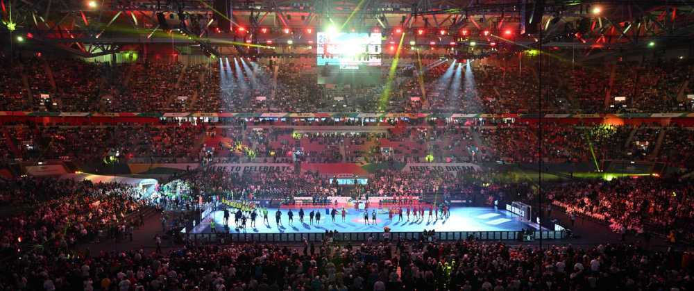 Handball EM 2024 Live - Frankreich vs. Nordmazedonien in Düsseldorf - Copyright: FFHANDBALL_ICONSPORTS Handball EM 2024 Live - Frankreich vs. Nordmazedonien in Düsseldorf - Copyright: FFHANDBALL_ICONSPORTS