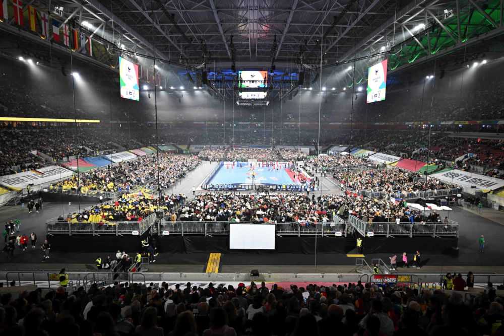 Handball EM 2024 Live - Frankreich vs. Nordmazedonien in Düsseldorf - Copyright: FFHANDBALL_ICONSPORTS Handball EM 2024 Live - Frankreich vs. Nordmazedonien in Düsseldorf - Copyright: FFHANDBALL_ICONSPORTS