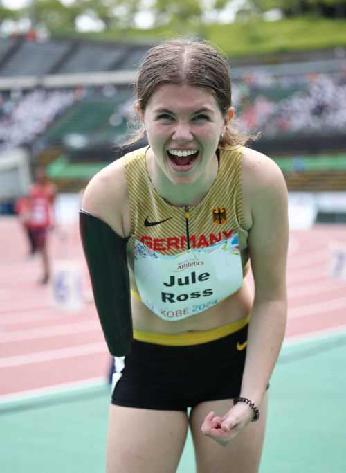 Jule Ross - Para Leichtathletik WM 2024 Kobe - Copyright: Gate3 Photo Agency / Marcus Hartmann