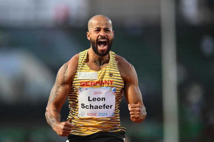 Leon Schäfer - Para Leichtathletik WM 2024 Kobe - Copyright: Gate3 Photo Agency / Marco Mantovani