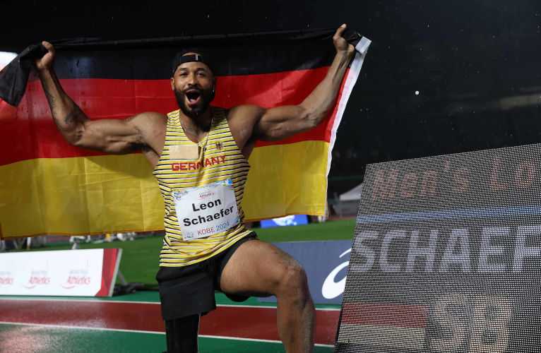 Leon Schaefer - Para Leichtathletik WM 2024 Kobe - Copyright: Gate3 Photo Agency / Marcus Hartmann Leon Schaefer - Para Leichtathletik WM 2024 Kobe - Copyright: Gate3 Photo Agency / Marcus Hartmann
