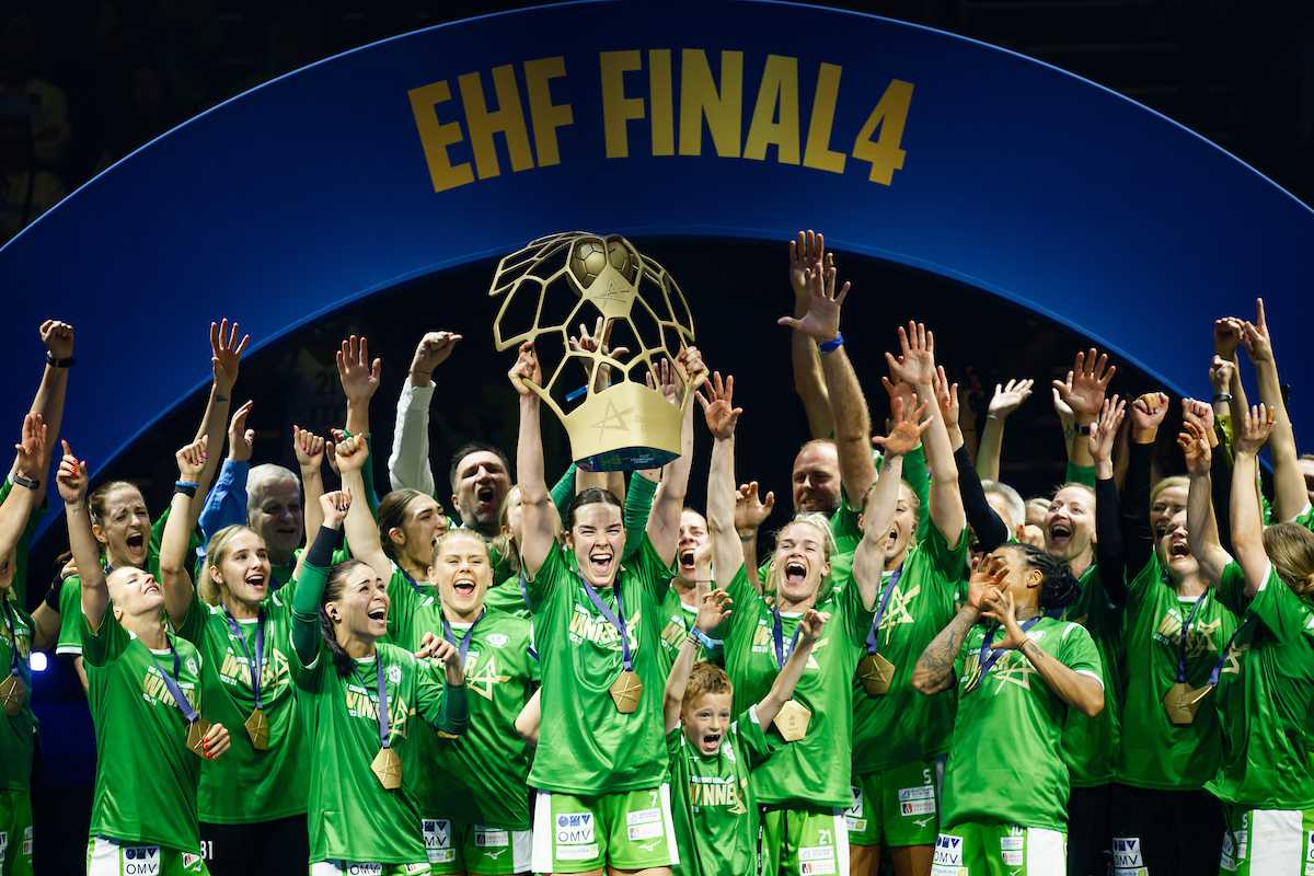 Handball Champions League EHF FINAL4, Finale - Györi Audi ETO KC vs SG BBM Bietigheim, Budapest 02.06.2024, Copyright ©: EHF/kolektiff images